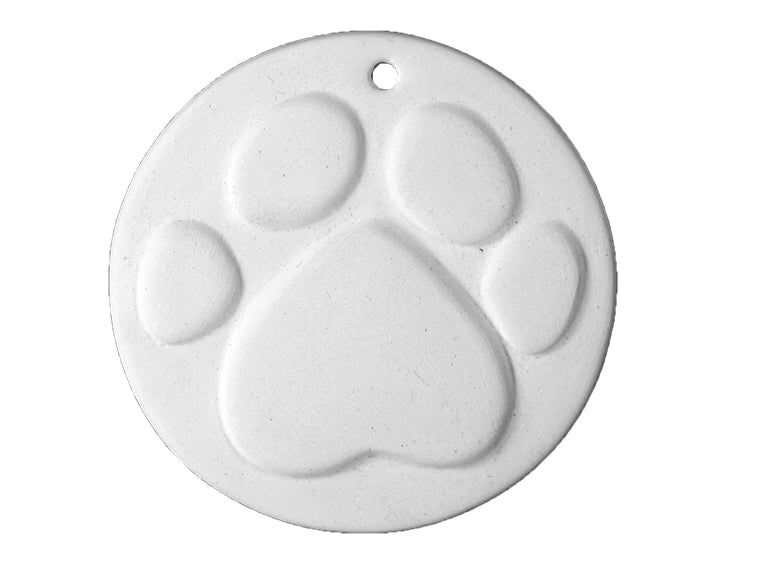 Paw Print Ornament