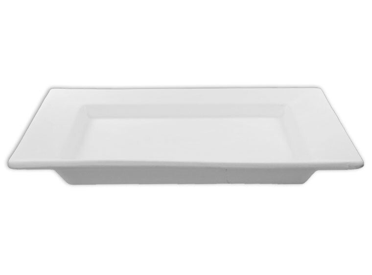 Rim Square Medium Plate 9.25"