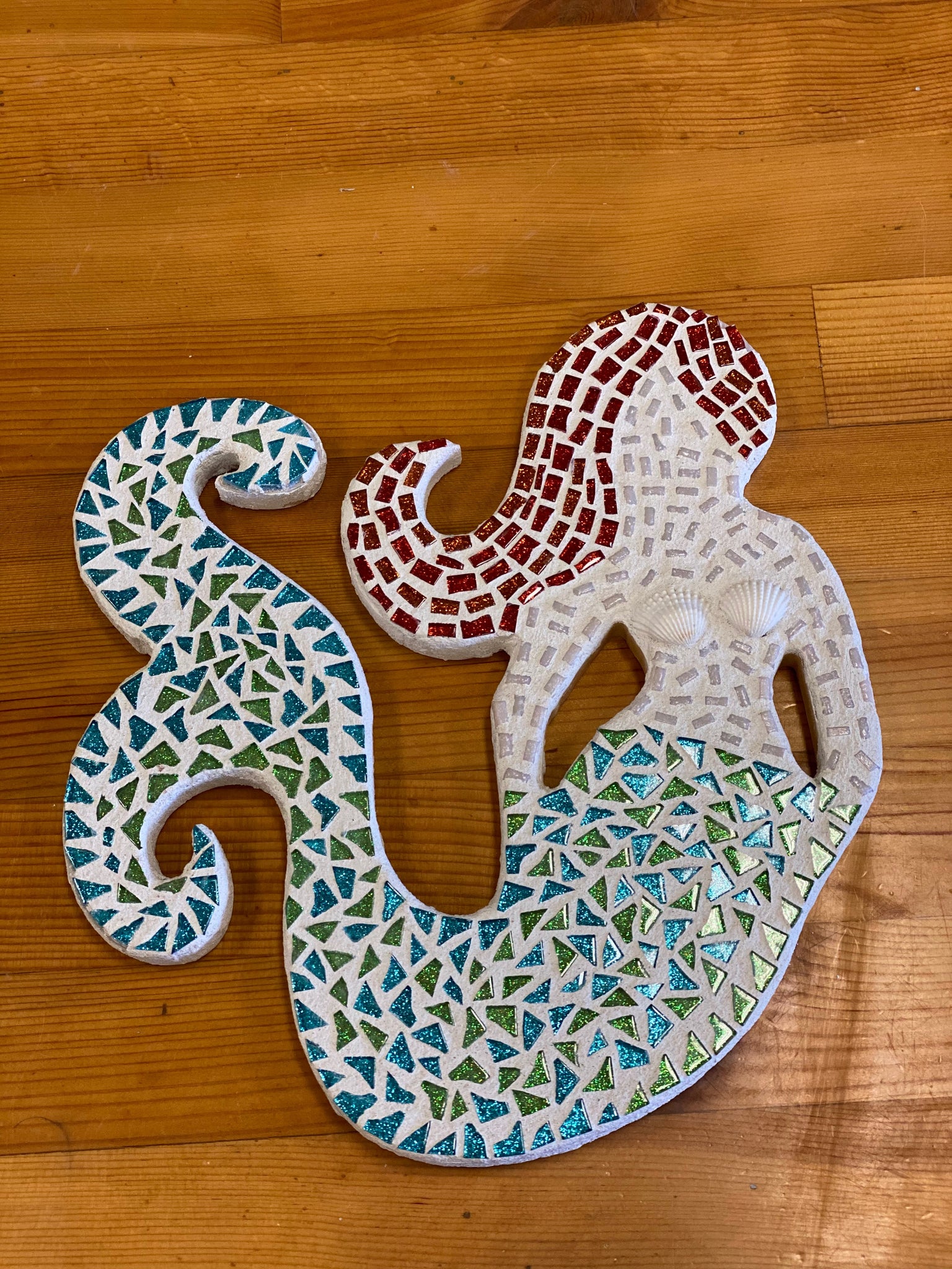 Mermaid Mosaic Plaque Kit