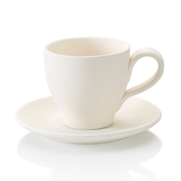 Tapered Tea Cup and Saucer