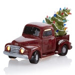 Truck with Christmas Tree with Step by Step Instructions