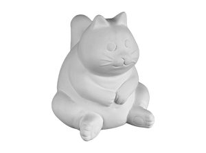 Plump Cat Figurine
