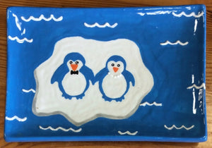Penguin plate *SAMPLE ONLY*