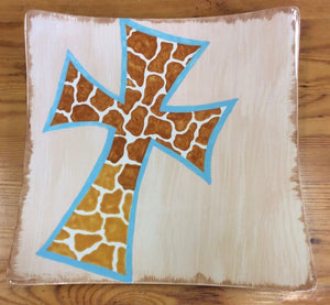 Giraffe cross plate *SAMPLE ONLY*