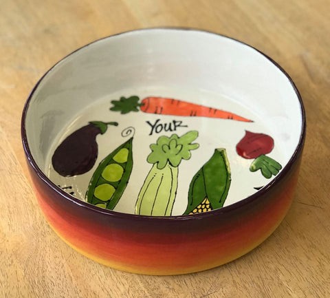 "Eat Your Veggies" Bowl *SAMPLE ONLY*