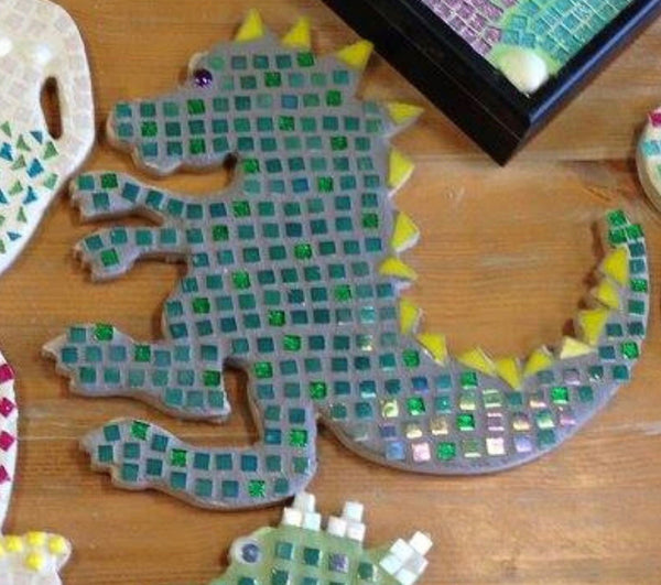 Dragon Mosaic Plaque Kit