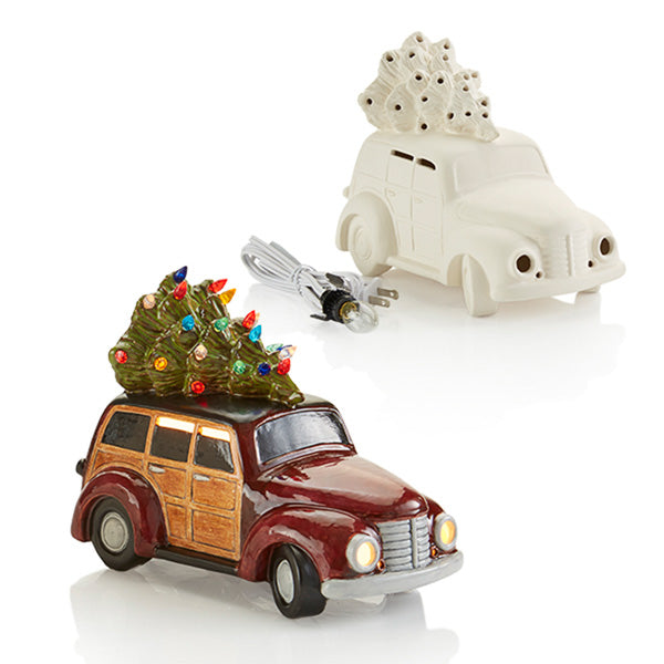 Woody Wagon with Christmas Tree with Step by Step Instructions