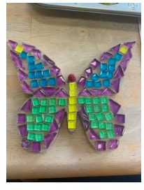 Butterfly Mosaic Plaque Kit