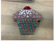 Cupcake Mosaic Plaque Kit