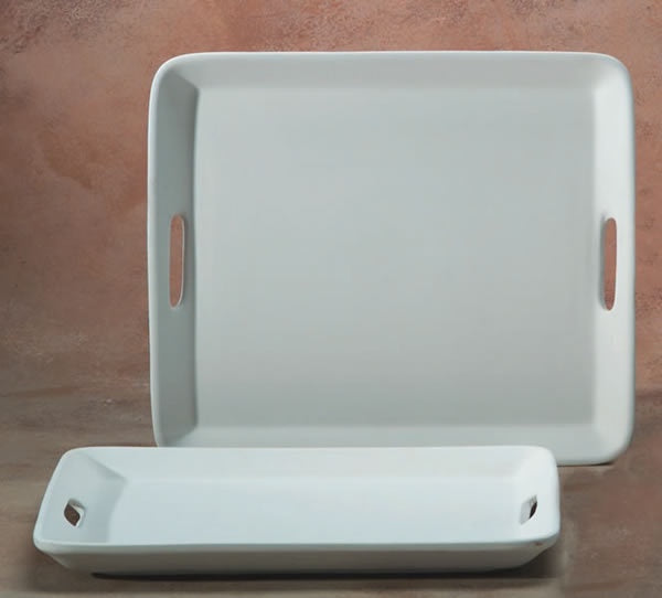 Serving Tray w/ 2 Handles 16"X14"