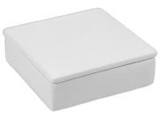 Bisque Tile Box 5 1/4" Bisque