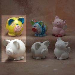 Large Piggy Bank w/ Stopper