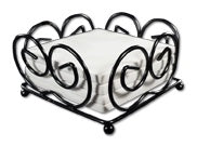 Coaster Set with Metal Holder- 3.5" Square